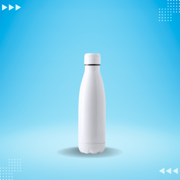 Sublimation Steel Bottle 500 ml Glossy White