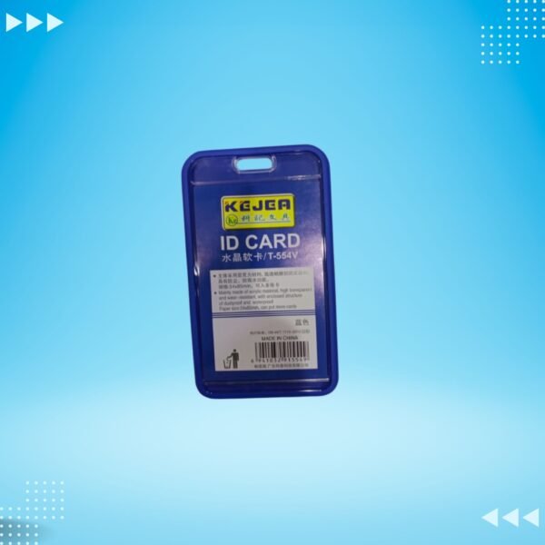 ID HOLDER T-554V 54X85MM BLUE KEJEA barcode612203 1.25sar