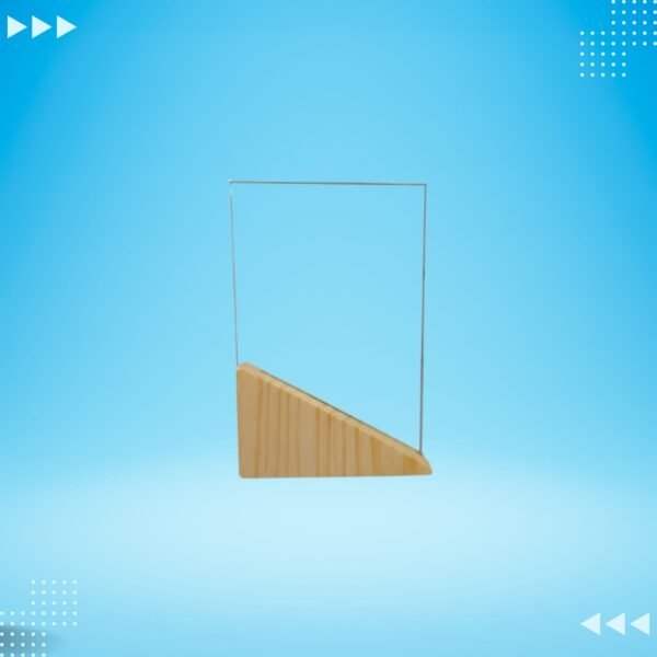 Glass & Wood Award Plaque