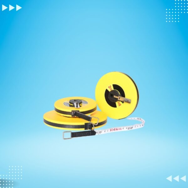 High Quality 30m  Retractable Long Fiber Steel Tape Measure Custom Logo ABS/Plastic Material for Land Surveyor Open Reel