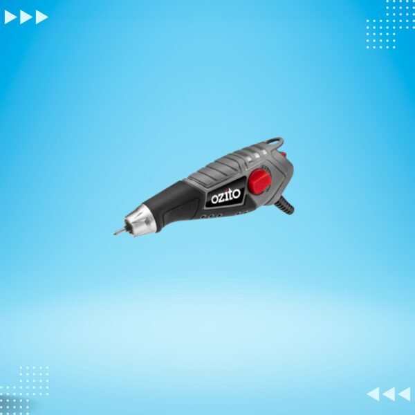 OZITO 15W Electric Multipurpose Engraver Tool Adjustable Depth + 2 Templates NEW